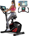 HARISON Exercise Bike for Home - 350lbs Magnetic Resistance Indoor Cycling Bike, Stationary Bikes with 2 in 1 LCD Monitor and Tablet Holder, Smooth & Quiet for Cardio Workout