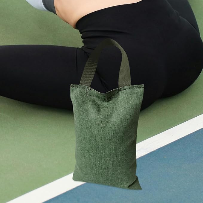 BESPORTBLE 2kg Weighted Sandbag for Yoga and Fitness Empty Canvas Bag with Handle for Versatile Training Dance and Exercise Weight for Enhanced Muscle Training
