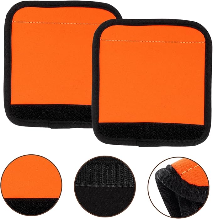 2pcs Polyester Palm Protectors Grip Pads for Weightlifting Skid Pad Sports Palm Guard Barbell Mat Non-Skid