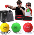 Reflex Ball for Adults and Kids Boxing Training Set with Adjustable Headband and Balls, Equipment for Reaction and Punching Speed