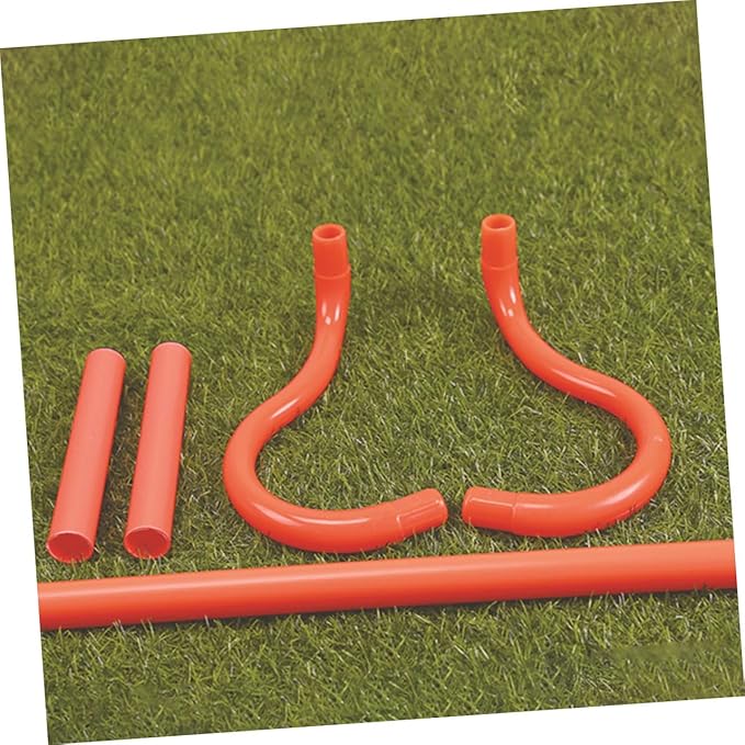 Totority 3pcs Detachable Agility Speed Training Hurdles Portable Running Drills Equipment Adjustable for Soccer Basketball Athletes Sports Practice