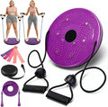 Waist Sculptor, 2026 New Waist Twister Machine Exercise with Arm Bands, Ab Twister Board Twisting Waist Disc for Exercise, Legs, Buttocks, Hip Exercise