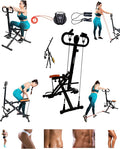 DARCON Squat Machine for Women - Deep Squat Rowing Machine for Abs - Home Workout Equipment for Women-Men, Power Rider Row Squat for Glutes, Legs and Full Body Workouts