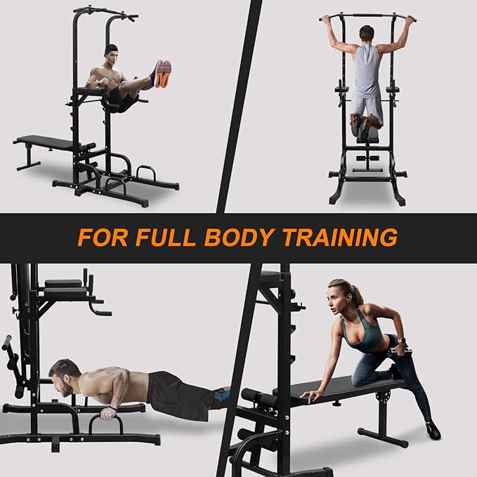 Dip Bar Calisthenics Equipment Workout Dip Station, Strength Training Dip Stands, Pull Up Dar Free Standing, Pullup Bars For Home, Workout Tower, Dip Station With Bench