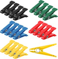 20 Pcs Graded Pinch Pin Exerciser, Finger Exerciser Hand Exercise Equipment Finger Strengthener Pinch Clips for Conditioning Grip Strength Trainer