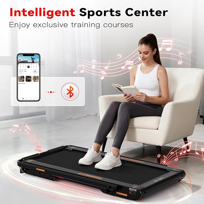 Lysole Folding Walking Pad Treadmill with Vibration&Incline,4-in-1 Under Desk Treadmills for Home&Office,350LBS Capacity,0.3-7.5MPH Speed,LED Display,Portable Treadmill with APP&Remote Control
