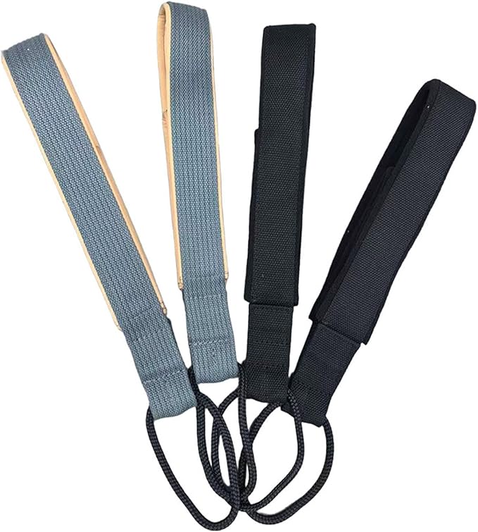 2x Pilates Double Loop Straps for Reformer Exercise Equipment Gym Nonslip Comfortable Grip Multifunctional for Workout Adults