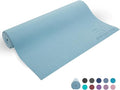 Everyday Yoga Deluxe Mat, Spacious 72"x24" Non-Slip Yoga Mat for Comfortable Home Workouts, 3-5mm Extra Thick