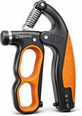 Grip Strength Trainer, 22-330Lbs Adjustable Resistance Forearm Strengthener, Hand Grip Strengthener with Counter, Heavy-Duty Grip Trainer for Wrist & Finger Exercise