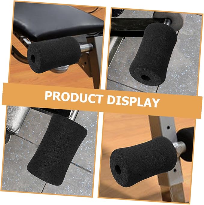 15pcs Leg Extension Machine Covers Roller Pad Replacement Sponge Sleeves for Gym Exercise Equipment Strength Training Attachments Fitness Workout Equipment