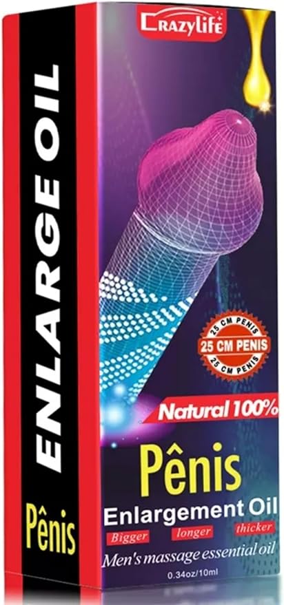 Men's Massage Enlarge and Enlargement Oil – 10ml Bottle