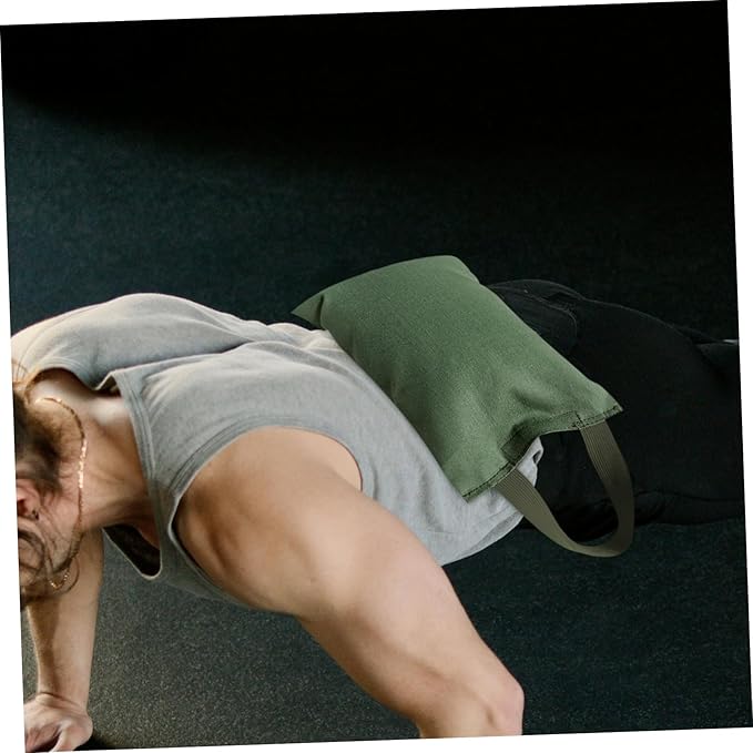 Happyyami Adjustable Weight Canvas Sandbag 2kg Empty Sandbag for Yoga Weight Training