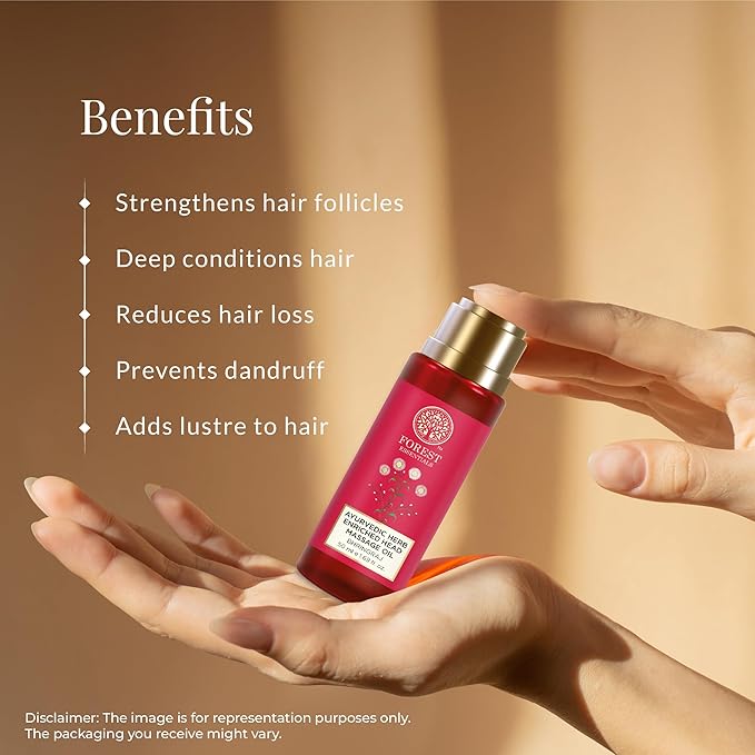 Forest Essentials Ayurvedic Herb Enriched Head Massage Oil - Bhring Raj 200ml Free Expedited Shipping!