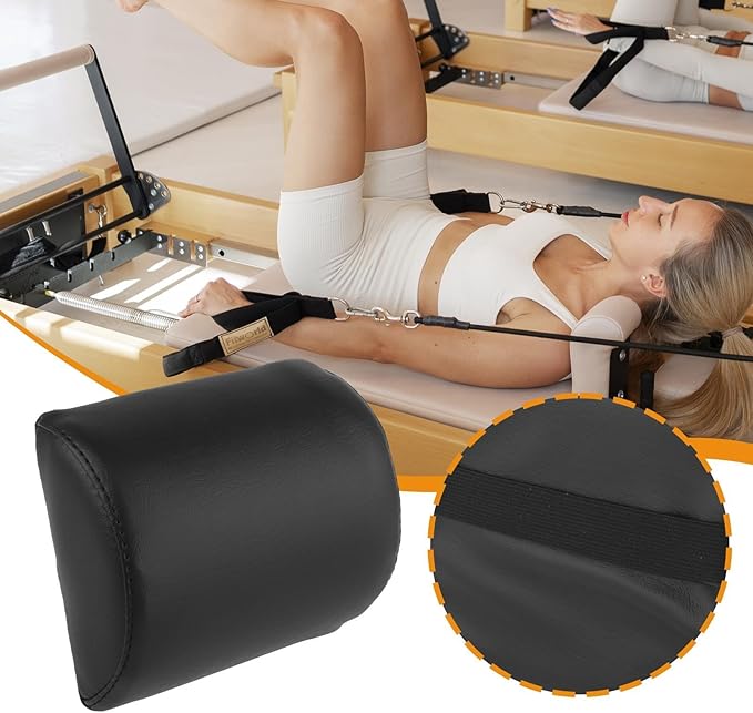 Pilates Pillow Head and Neck Support Pillow Comfortable Versatile Reformer Partner Assist Headrest for Workout 6.30x5.51x2.36inch