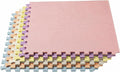 We Sell Mats 3/8" Thick Multipurpose EVA Foam Exercise Floor Mat, Interlocking Tiles, Anti-Fatigue for Home or Gym