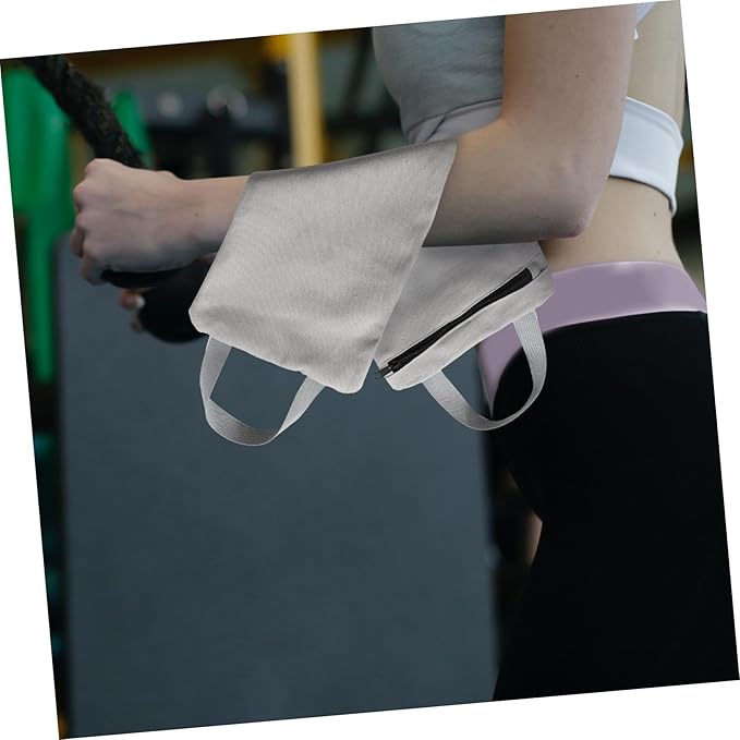 ERINGOGO Canvas Arm Slimming Sandbag Weight Training Bag for Yoga and Fitness Adjustable Weight for Home Workouts and Outdoor Exercises