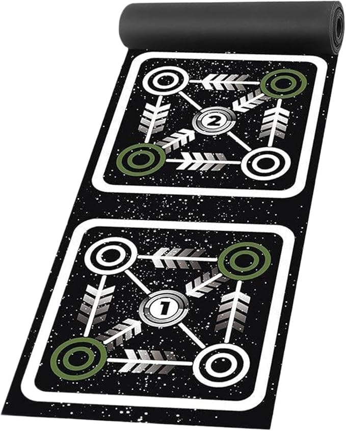 Agility Ladder Mat Pad,Footwork Practice Foldable Nonslip Speed Training Equipment for Sports,Gym,Coordination,Balance,Rhythm