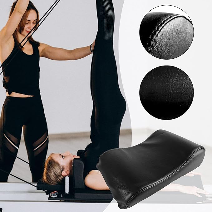 Yoga Bolster - Soft Non-Slip Pillow Support, Pilates Practice Cushion Pad, Ergonomic Comfort Design, Easy Use Function, Fitness Gear Accessory, Meditation Aid for Home Gym