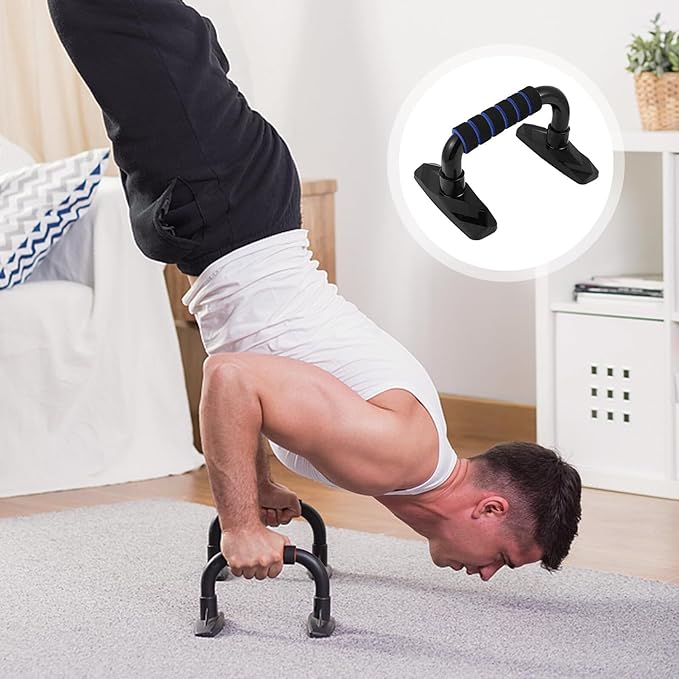 2pcs Professional Push-up Holder Hand Grip for Arm Strength Training Pushup Stands with Stable Structure Non-slip Design for Home Gym Fitness Equipment