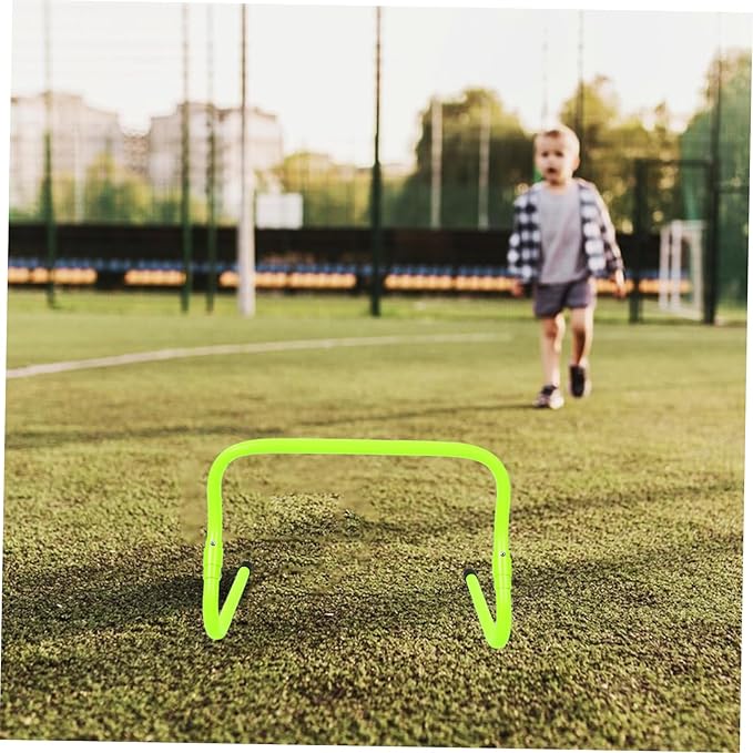 Milisten Agility Hurdle Training Supply for Boys and Girls Football Speed Hurdles for Coordination Flexibility for Practice Drills Design