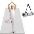 CAMBIVO Extra Wide Yoga Mat for Women and Men (72"/84"x 32"x 1/4") TPE Workout Mat, Non-slip Large Exercise Fitness Mat for Yoga, Pilates, Workout