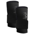 Rehband RX Wrist Support Power Max, 3-in-1 Neoprene Sleeve + Wrap for Strength Training, Protects during Kettlebell Training, stabilizes wrist, forearm protection, Colour:Carbon/Black, Size:Large