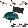 Ab Roller Wheel,Ab Exercise Equipment with Knee Pads,Women's Multifunctional Abdominal Wheel Board,360° Rotating for Core Exercise,Abdominal Strength Training for Full Body Fat Burning Home Gym (C