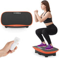 Goplus Vibration Plate Exercise Machine, Vibrating Platform for Lymphatic Drainage w/Remote, LED Display, Home Workout Full Body Shake Board for Weight Loss