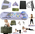 Pilates Reformer,Mini Portable Foldable Pilates Board for Home Workout,Multifunctional Pilates Reformer Sets for Women