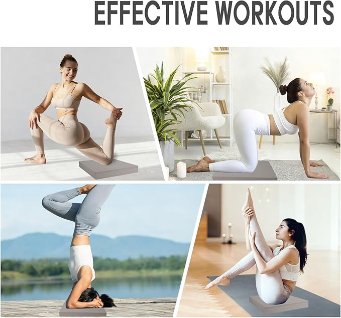 Exercise Balance Pad，Balance Foam Mat for Physical Therapy Equipment & Strength Stability Training, Slip Resistant Foam Mat for Yoga, Pilates, Meditation，Gardening knee pads