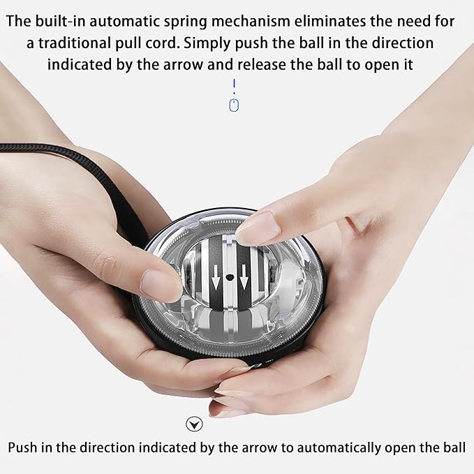 Torque Ball Hand Exerciser with Counter Gyro Ball New Torque Ball Hand Strengthener Gyroscope Ball Forearm Strengthener for Stronger Wrist Bones and Muscle(Red,Five-Color Light)