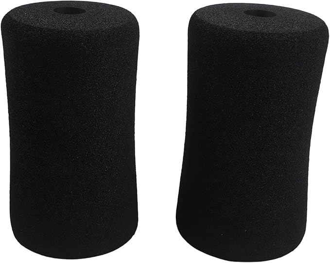 High Density Foam Foot Pads for Weight Bench, 7 Inch Replacement Rollers for Leg Extension Machines, For Foam Pads for Gym Equipment, Set of 2(23 * 100 * 175mm)