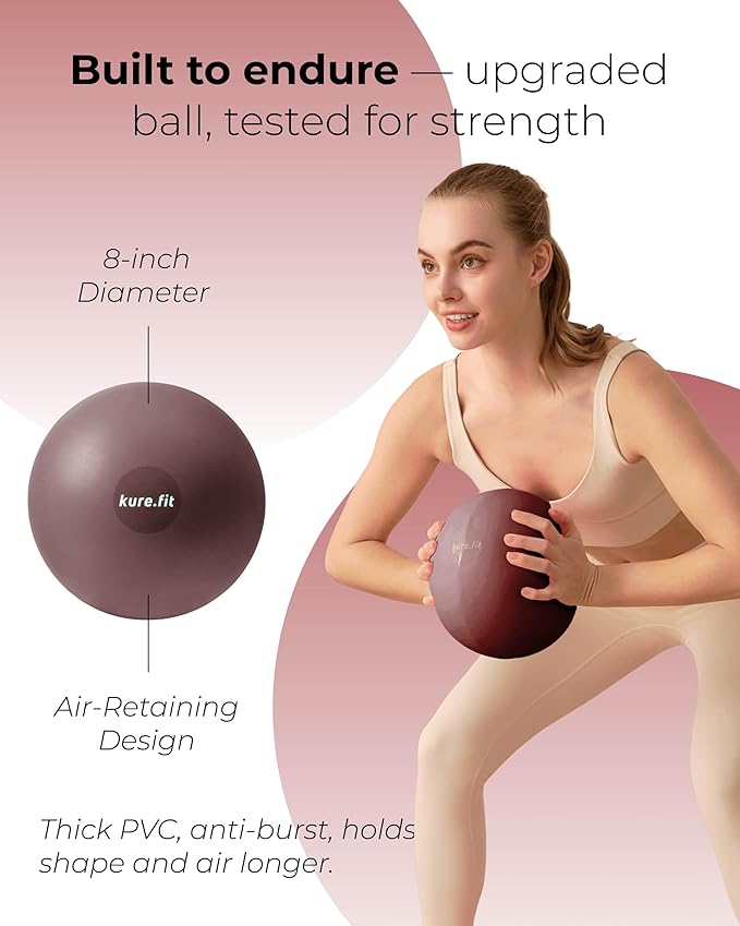 Pilates Kit for Women – Home Pilates Equipment Set with Ring, Ball & Resistance Bands | Pilates Starter Kit with Accessories in Gift Box