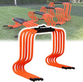 Speed Hurdles for Agility Training, Football Training Equipment, Indoor and Outdoor Use, All Purpose Practice Equipment for Soccer Basketball Tennis(40cm/15.8in)
