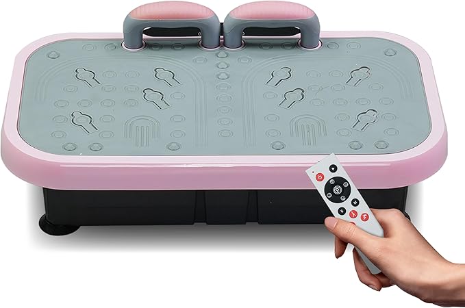 Silent Vibration Platform Crazy Fitness Massage 10-Frequency Weight Loss & Fat Burner Body Shaking Machine for Unisex