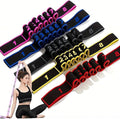 Fitness Resistance Bands with Handles, Numbered Resistance Bands for Glutes, Fitness Resistance Band for Stretching and Yoga, Adjustable Band for Seniors