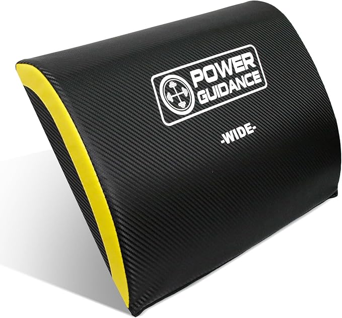 POWER GUIDANCE Ab Exercise Mat - Sit Up Pad - Abdominal & Core Trainer Mat for Full Range of Motion Ab Workouts
