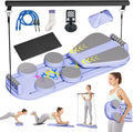 Pilates Reformer Set - Foldable Sliding Reformer, Pilates Board for Home Workout, Portable Abdominal Core Trainer Pilates Reformer Board - Full Body Workout Equipment for Home