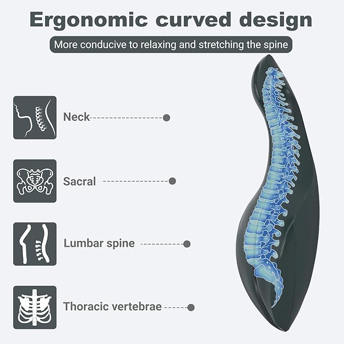 lukar Spine Corrector Pilates,Dolphin-Shaped OoV Pilates Equipment for Home Studio Use,Fitness Training Tool for Spine Exercises, Balance, Core Strengthening