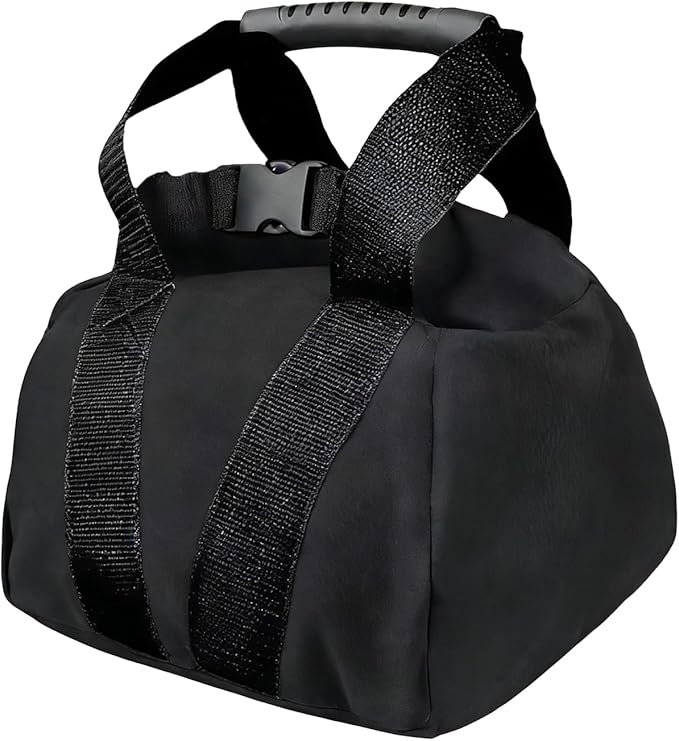 Kettlebell Sandbag - 25.5x25x17cm Training Kettlebell, 0-35 Lbs Adjustable Weight Exercise Sandbag With Handle | Workout Sandbagss For Fitness Strength Weightlifting Yoga Home Gym