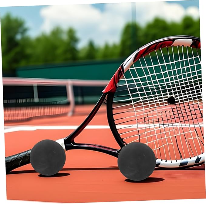 KESYOO 4pcs Professional Sports Balls Low Speed Training Balls Reaction Rubber Material