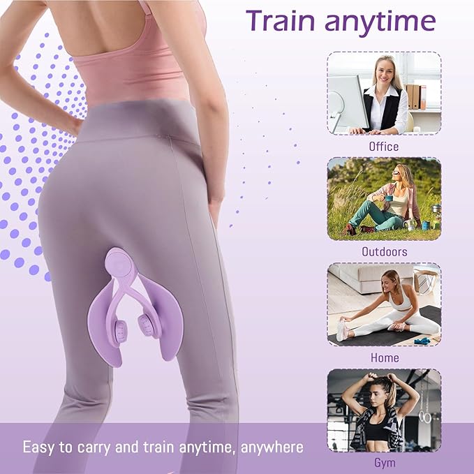 Thigh Master Pelvic Floor Exercise Devices and Inner Thigh Trainer for Women - Kegel Exercise Equipment for Home Use