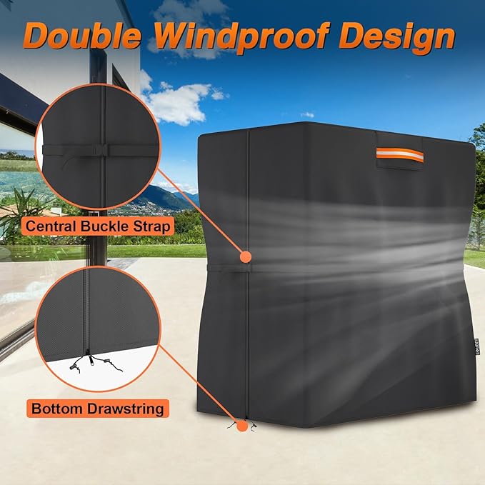 Protective Cover for Home Gym Set, Gym Rack Cover with Zipper Waterproof Dustproof UV Protection for Gym Station/Home Exercise Equipment Set Indoor or Outdoor 41.3" x 68.9" x 72.8"