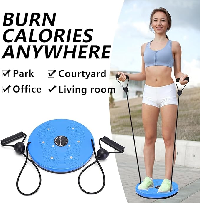 Waist Whisper Disc Ab Twister Board for Exercise Body Shaping Waist Twisting Disc for Slimming and Strengthening Waistwhisper