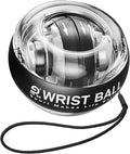 Wrist Trainer Ball Auto-Start Gyroscopic Forearm Exerciser Gyro Ball for Strengthen Arms, Fingers, Grip and Muscles