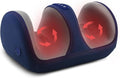 Shiatsu Foot Massager with Heat, Foot and Calf Massager for Circulation and Pain Relief, Plantar Fasciitis, Massage Feet/Arm/Calf/Ankle with Kneading Rolling, Gifts for Women & Men, Blue