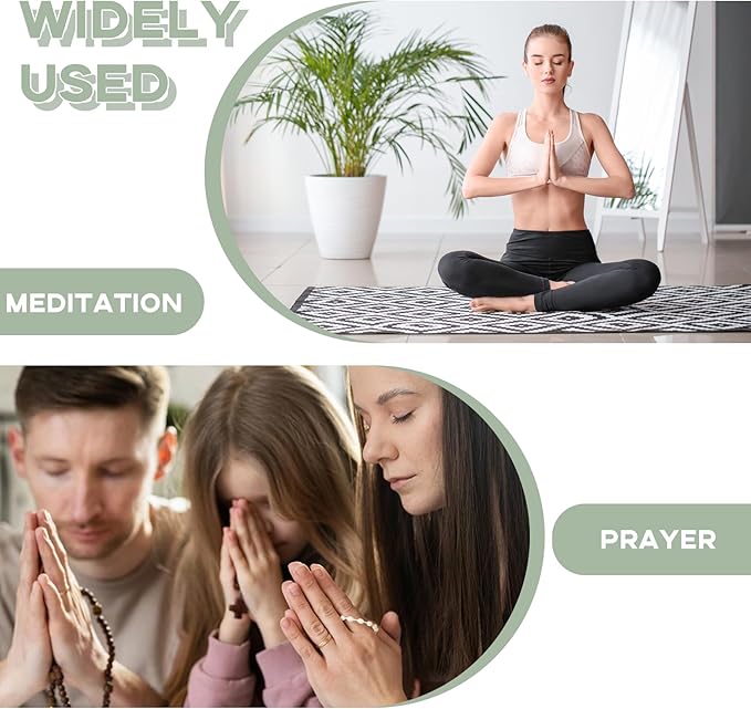 Meditation Bench Black, Metal Kneeling Stool, Seiza Bench with Cushion, Kneeling Meditation Stool，Adjustable Ergonomic Prayer Chair for Home Yoga Studio Portable Non-Slip