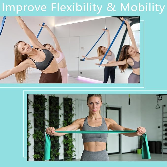 Pilates Kit for Home Workouts – Pilates Equipment Set with Ring, Ball, Resistance Bands, Pilates Accessories, Pilates Essentials Kit for Women, Pilates Sets for Home Exercise