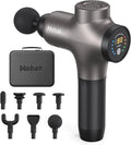 Mebak 3 Massage Gun, Massage Gun Deep Tissue for Athletes, Professional Muscle Percussion Massager, Massager for Shoulder Leg Back Body Pain Relief, Quiet Portable Sport Tool, Gifts for Him