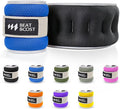 Ankle Wrist Weights for Women Men A Pair of 1 2 3 4 6 8 10 Lbs Arm Leg Weight Set with Adjustable Straps for Walking Pilates Exercise Workout Gym Aerobics